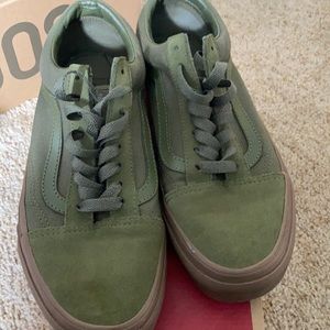 Forest green vans